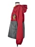 Harry Potter 100% Polyester Color Block Red Windbreaker Size S - photo 5