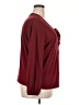 Torrid Burgundy Long Sleeve Blouse Size 2X Plus (2) - photo 4