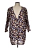 Unbranded 100% Cotton Blue 3/4 Sleeve Blouse Size L (estimated) - photo 1
