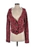 Evan Picone Tweed Red Cardigan Size M - photo 1