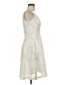 Nine West Ivory Cocktail Dress Size 4 - photo 4