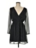Doe & Rae 100% Polyester Polka Dots Black Cocktail Dress Size M - photo 1