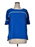 Alfani 100% Polyester Blue Short Sleeve Top Size XL (petite) - photo 1