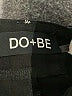Do & Be 100% Polyester Solid Black Shorts Size S - photo 3