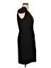 Ann Taylor LOFT 100% Polyester Solid Black Cocktail Dress Size 0 - photo 4