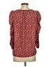 Max Studio 100% Polyester Red 3/4 Sleeve Blouse Size XS - photo 2