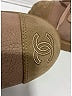 Chanel Tan Pink Interlocking CC Logo Combat Boots Size EU 38 - photo 7