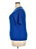 Simply Vera Vera Wang Blue Short Sleeve Top Size XXL - photo 5