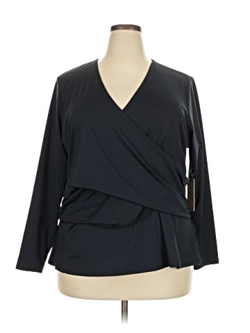 Halogen Long Sleeve Blouse (view 1)