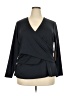 Halogen Black Long Sleeve Blouse Size 2X - photo 1