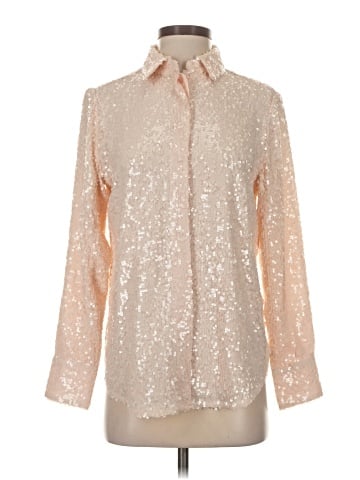 J.Crew Collection Long Sleeve Blouse (view 1)