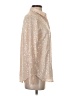 J.Crew Collection 100% Polyester Metallic Gold Long Sleeve Blouse Size 0 - photo 4