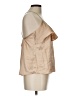 Harlyn 100% Polyester Tan Sleeveless Blouse Size L - photo 4
