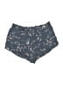 H&M 100% Viscose Paisley Blue Shorts Size S - photo 2