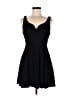 Assorted Brands Solid Black Cocktail Dress Size M - photo 1