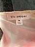 Blu Pepper 100% Polyester Ivory Long Sleeve Blouse Size M - photo 7