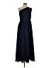 Alfred Angelo 100% Polyester Solid Blue Cocktail Dress Size UK 14 / US 10 - photo 1