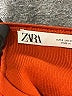 Zara Solid Orange Long Sleeve Turtleneck Size S - photo 7