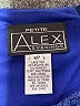 Alex Evenings Blue Cocktail Dress Size 6 (petite) - photo 7