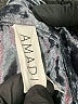 Amadi Metallic Silver Long Sleeve Blouse Size L - photo 7