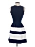 Necessary Objects Stripes Blue Casual Dress Size XS - photo 2