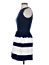 Necessary Objects Stripes Blue Casual Dress Size XS - photo 5