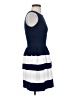 Necessary Objects Stripes Blue Casual Dress Size XS - photo 4