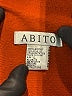 Abito 100% Acrylic Orange Cardigan Size L - photo 7
