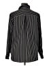 Old Navy 100% Polyester Stripes Black Long Sleeve Blouse Size XL - photo 2
