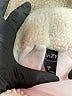 DAZY Ivory Faux Fur Jacket Size M - photo 6