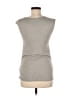 B'leev Gray Sleeveless Top Size M - photo 2