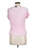 Current Mood 100% Polyester Pink Short Sleeve Top One size - photo 2