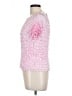 Current Mood 100% Polyester Pink Short Sleeve Top One size - photo 5