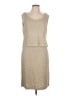 St. John Tweed Tan Casual Dress Size 10 - photo 1
