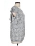 Avon Silver Short Sleeve Blouse Size L - photo 4