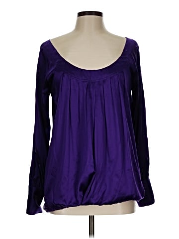 Gant Long Sleeve Silk Top (view 1)