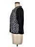 Talbots 100% Silk Blue Black Kimono Size S - photo 5