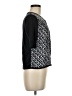 Talbots 100% Silk Blue Black Kimono Size S - photo 4