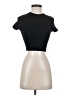 Zara Black Short Sleeve Turtleneck Size S - photo 1