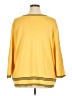 White House Black Market Yellow Pullover Sweater Size XL - photo 2