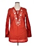 Old Navy Orange Long Sleeve Blouse Size XL - photo 1