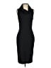 Zara Basic Solid Black Cocktail Dress Size S - photo 1