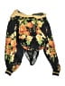 Flying Tomato 100% Polyester Black 3/4 Sleeve Blouse Size M - photo 2