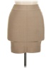 BCBGMAXAZRIA Solid Tan Casual Skirt Size M - photo 1