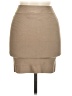 BCBGMAXAZRIA Solid Tan Casual Skirt Size M - photo 2
