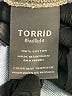 Torrid 100% Cotton Blue Denim Jacket Size 4X Plus (4) - photo 7