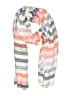 Unbranded Stripes Gray Pink Scarf One size - photo 1