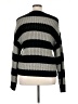 DAZY 100% Acrylic Stripes Black Pullover Sweater Size XL - photo 2