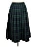 Pendleton 100% Virgin Wool Plaid Green Wool Skirt Size 16 - photo 1