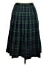 Pendleton 100% Virgin Wool Plaid Green Wool Skirt Size 16 - photo 2